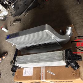 Supper Intercooler  tăng hiệu suất cho mini cooper F55 -F56 từ 2014 -2019  