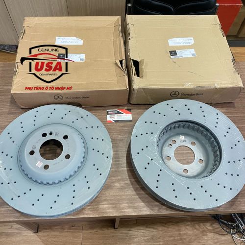 Đĩa phanh trước- Front Brake Disc Mercedes Maybach S650 , S400 , S450 - A2224215100 