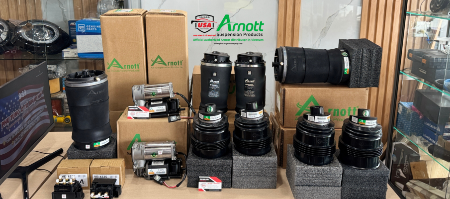 Nhà Phân Phối Giảm Xóc Arnott chính thức tại Việt Nam