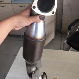 Downpipe highflow cat 200 cell thể thao - tăng Công suất mini cooper R55 -R56 từ 2007-2014  